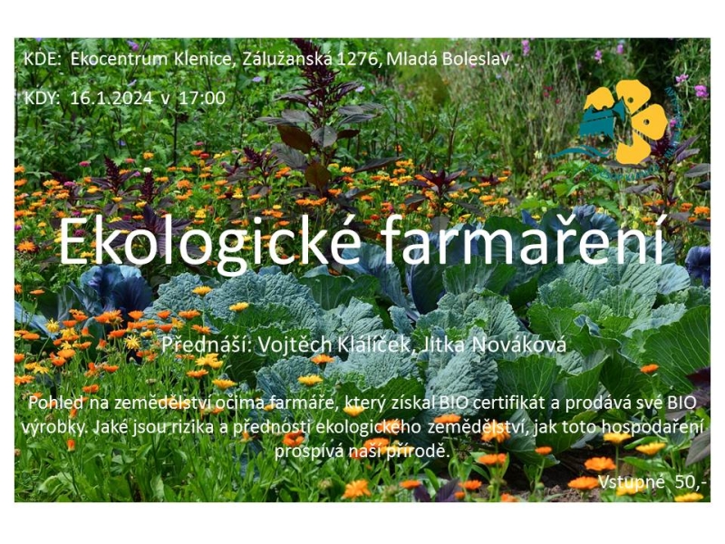 Plakát Ekologické farmaření verze3
